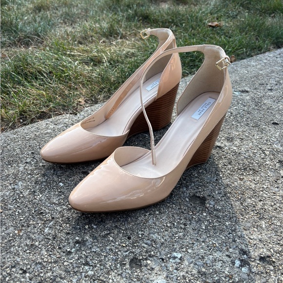 Cole Haan Nude Heeled Boots - Picture 1 of 4